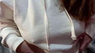 Hermanastra obtiene orgasmos mientras me folla