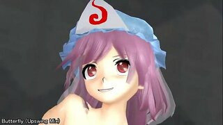 לאָודינג די קאָרדז פֿאַר &#039;【MMD】Saigyoji Yuyuko ווס פּראָסט ריידינג מאַשין【ר-18】
