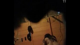 Culiando de perrito por su culo