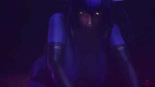 Didžiulis Succubus hardcore sex